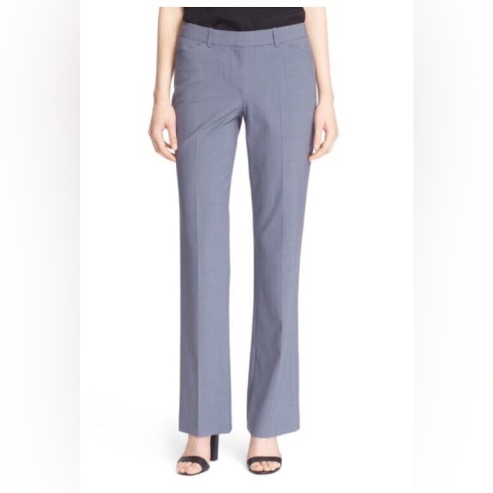NWT Theory Custom Max Trousers in Alloy